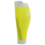 Compressport R2 Oxygen Calf Sleeves Safe Yellow